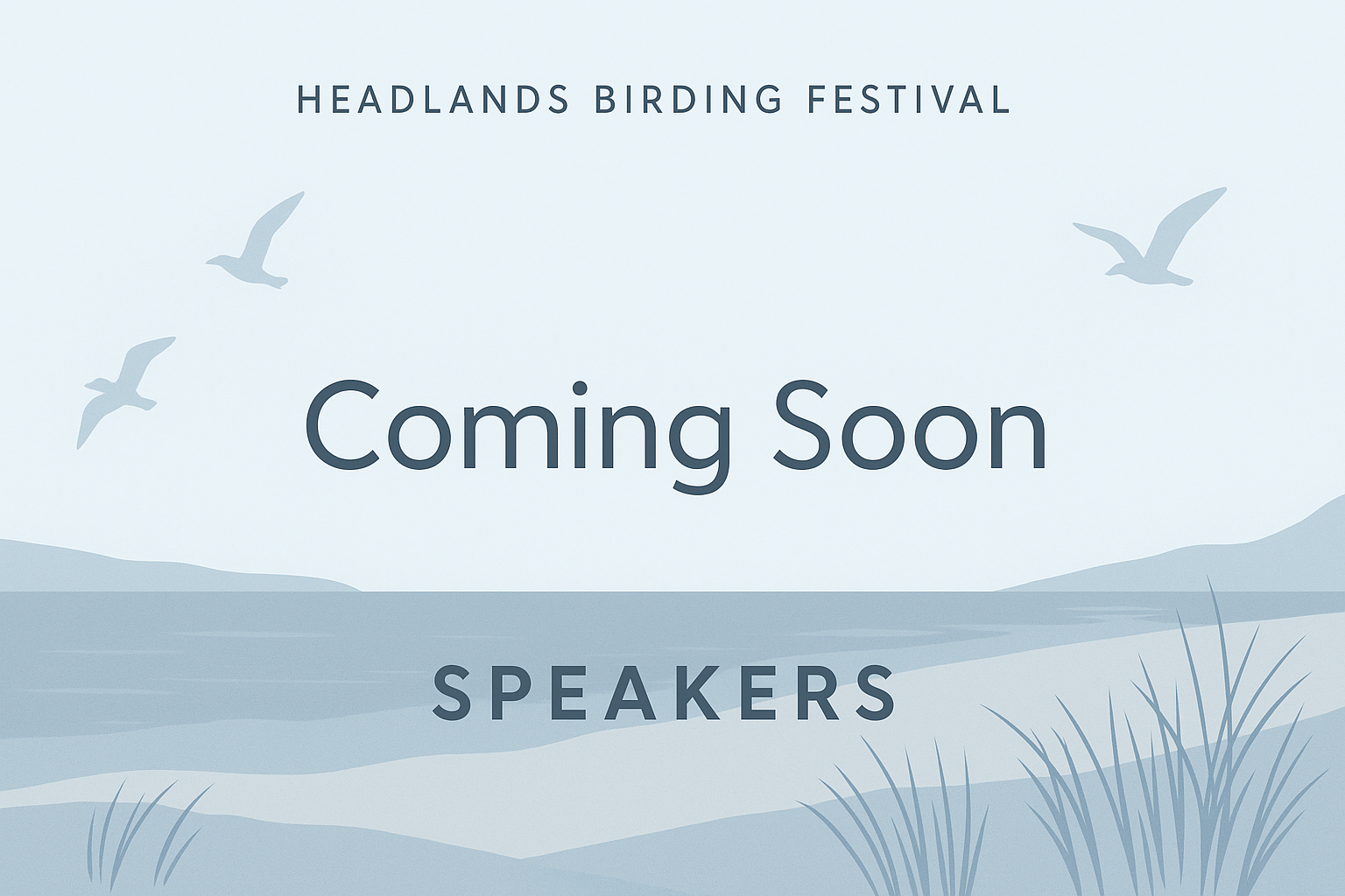 speakers coming soon Speakers coming soon