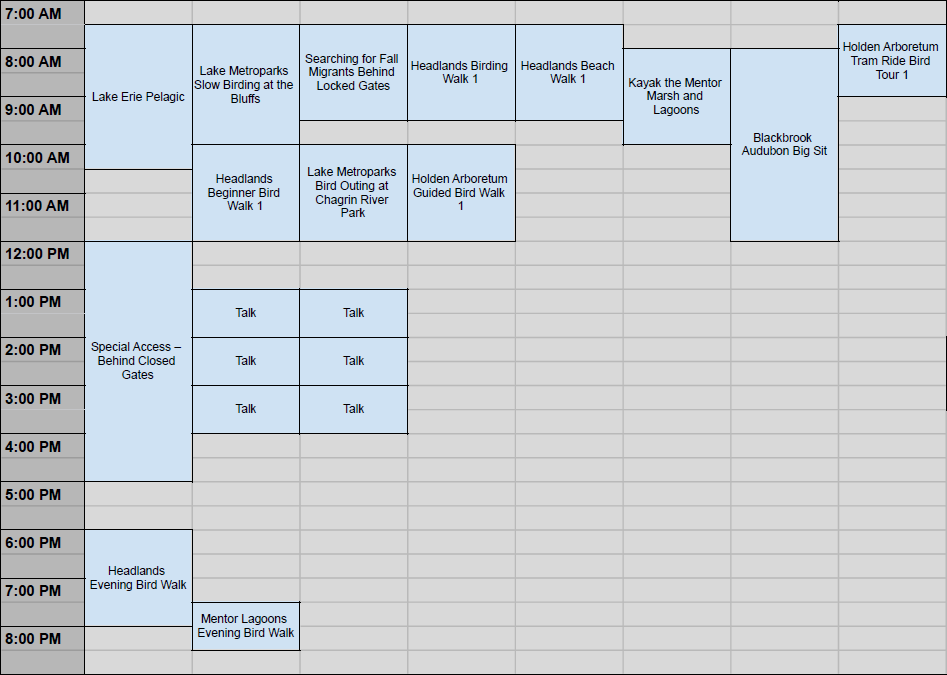 Saturday Schedule Ssaturday Schedule