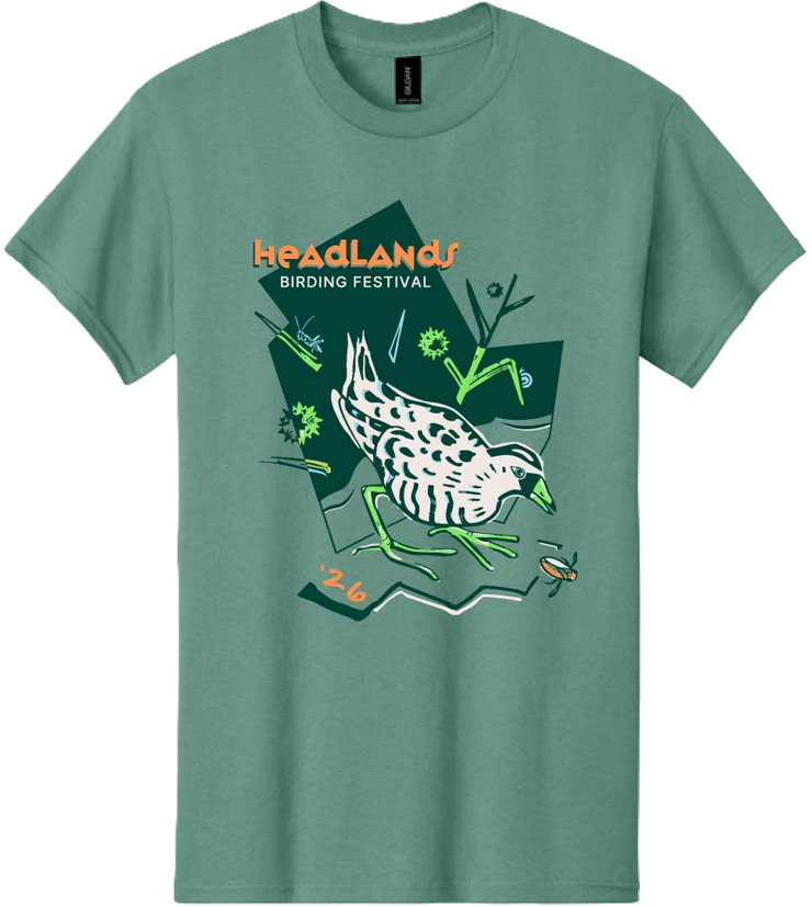 Headlands Birding Festival T-shirt (2026) - Image 2