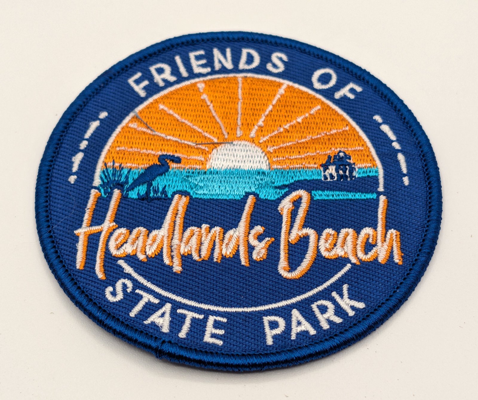 Friends of Headlands Beach Embroidered 3" Patch - Image 2